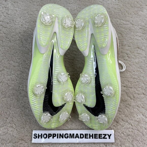 [US 6] NIKE AIR ZOOM VICTORY TOUR 2 NRG CORK GOLF SHOES CLEATS Cream Volt Green main image 8